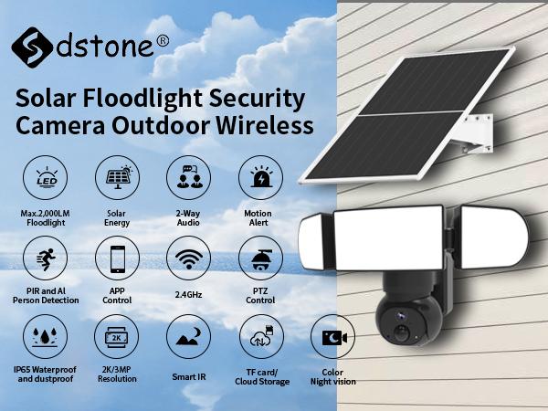 4g solar panel with ptz camera