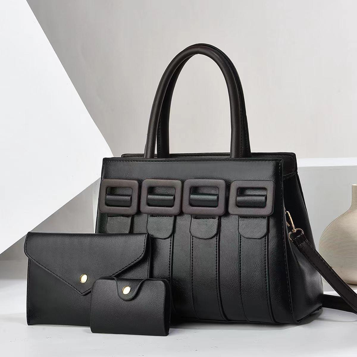 New style mother-daughter bag set from manufacturer, stylish handbag, three-piec